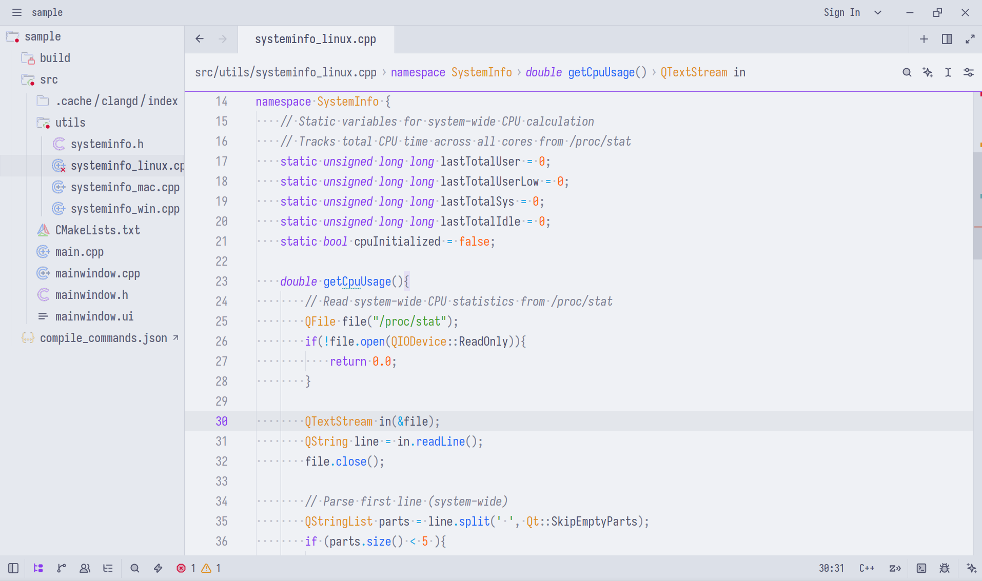 With the symlink to compile_commands.json, clangd recognizes the libraries